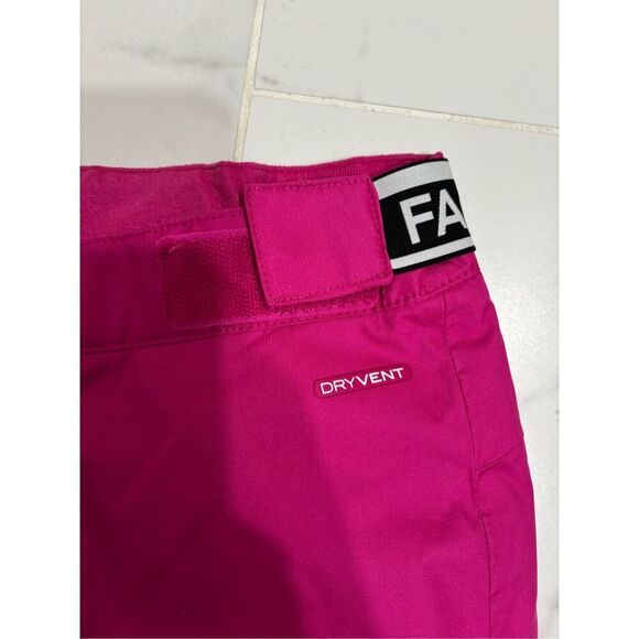 THE NORTH FACE Girls Snowpants North Face Freedom Fuchsia Pink - Picture 5 of 7